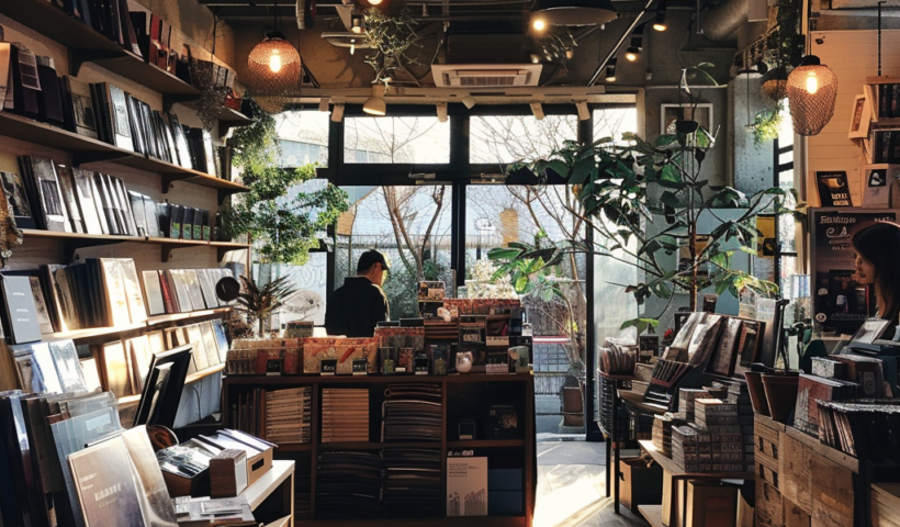 Musique enregistrée en magasin