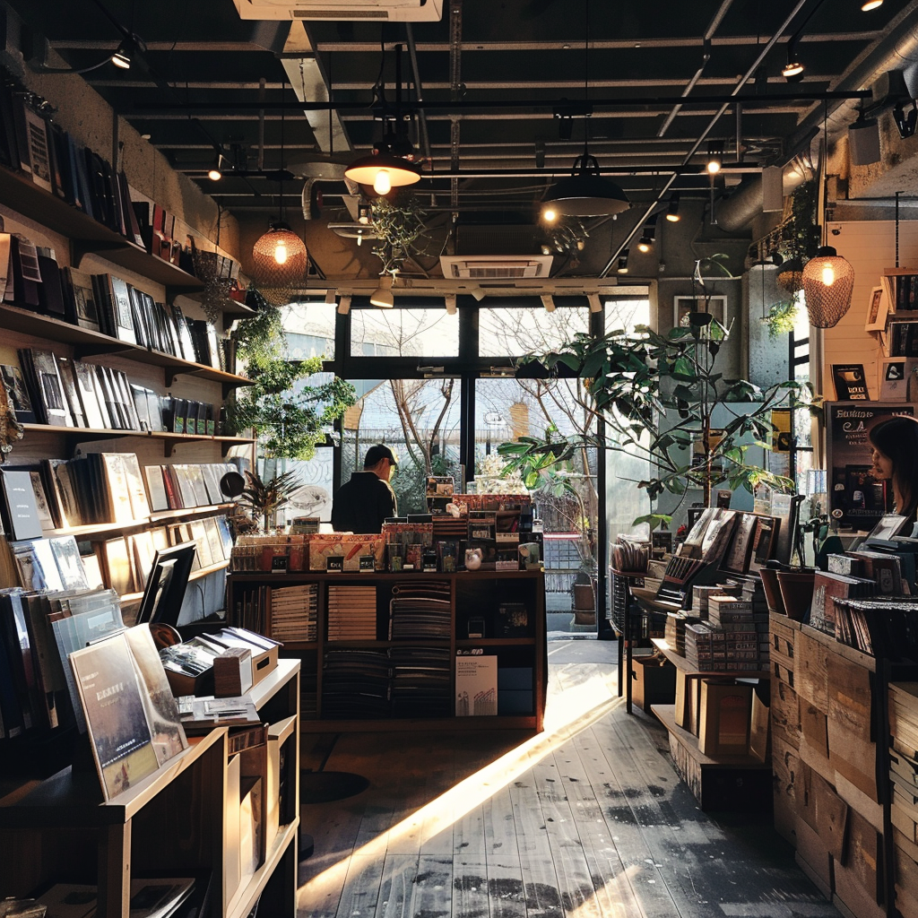 Musique enregistrée en magasin