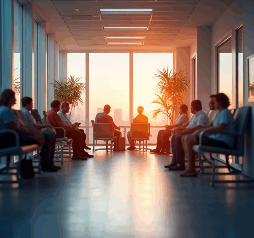 Salle d'attente agréable avec musique par Mediavea