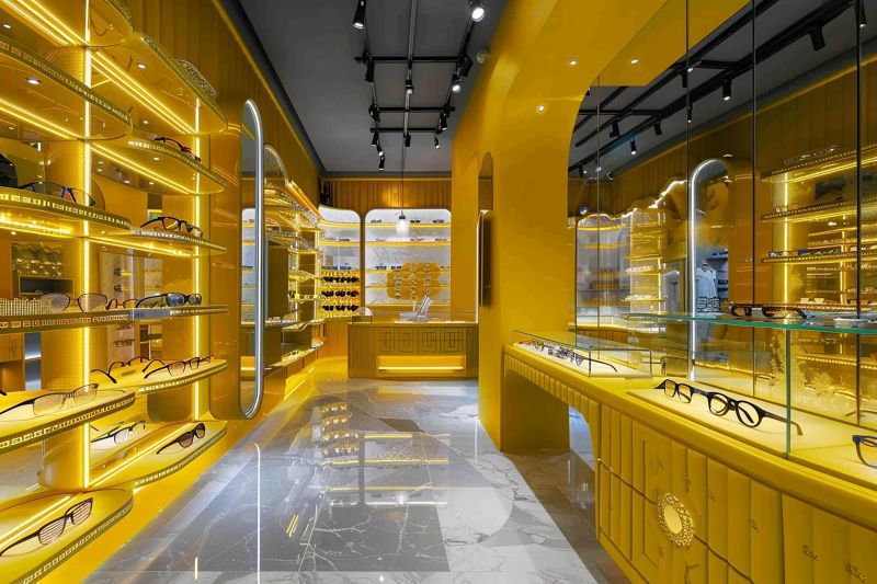 Éclairage magasin